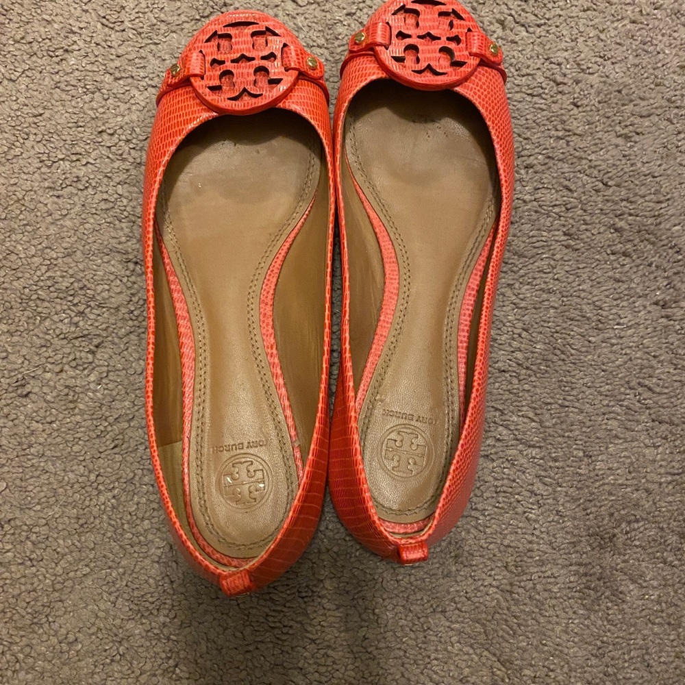 Tory Burch Coral Ballet Flats